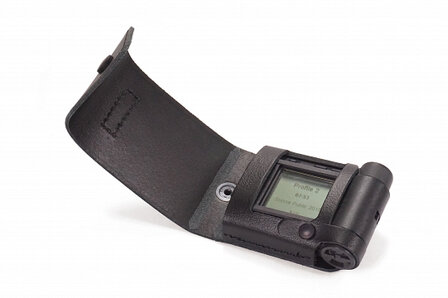 Swissphone Leren holster voor s.Quad-Flip Down