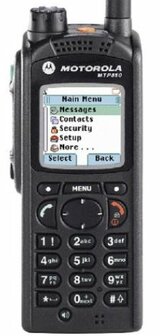 Motorola MTP850. BRW Object ontvanger DMO Tetra