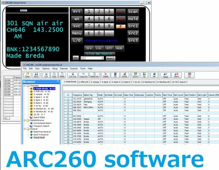 Licentie voor ARC 260 voor UBCD160DN/UBCD260DN
