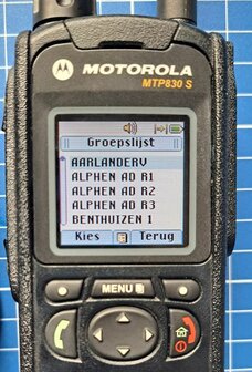 Motorola MTP850S BRW Object ontvanger DMO Tetra