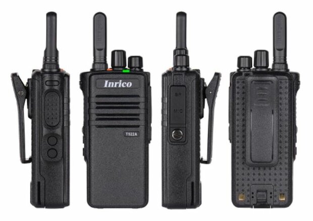 501.021 Inrico T522A 4G/Wifi Netwerk Portofoon