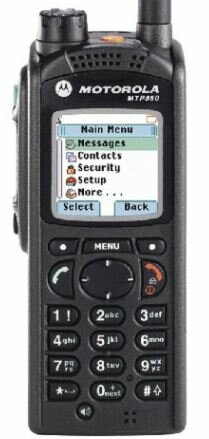 Motorola MTP850. BRW Object ontvanger DMO Tetra