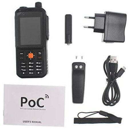 ANYSECU A420 POC 4G/LTE/Wifi Netwerk Portofoon