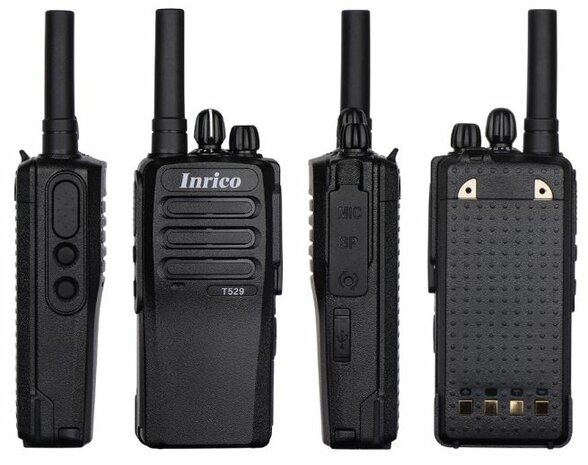 Inrico T529A POC LTE/4G/Wifi Netwerk Portofoon